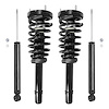 4-11560-259810-001 Front & Rear Suspension Strut & Coil Spring Assembly Fits Select Hyundai Sonata, Hyundai Azera [Front & Rear] - image 1