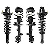 4-11573-15063-001 Front & Rear Suspension Strut & Coil Spring Assembly Kit Fits Select Pontiac/Toyota [Front & Rear] - image 1