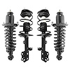 4-11573-15375-001 Front & Rear Suspension Strut & Coil Spring Assembly Kit Fits Select Pontiac Vibe, Toyota Matrix [Front & Rear - image 1