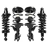 4-11641-15381-001 Front & Rear Suspension Strut & Coil Spring Assembly Kit Fits Select Acura EL, Honda Civic [Front & Rear] - image 1