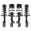 4-11711-15351-001 Front & Rear Suspension Strut & Coil Spring Assembly Kit Fits Select Lexus ES330, Toyota Camry, Toyota Solara  - image 1