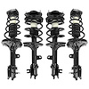 4-11743-15511-001 Front & Rear Suspension Strut & Coil Spring Assembly Kit Fits Select Kia Sportage, Hyundai Tucson [Front & Rea - image 1