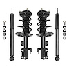 4-11803-259050-001 Front & Rear Suspension Strut & Coil Spring Assembly Fits Select Scion tC [Front & Rear] - image 1