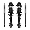 4-11805-254130-001 Front & Rear Suspension Strut & Coil Spring Assembly Fits Select Toyota Yaris [Front & Rear] - image 1