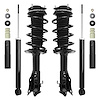 4-11813-253040-001 Front & Rear Suspension Strut & Coil Spring Assembly Fits Select Honda Civic [Front & Rear] - image 1