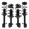4-11821-15811-001 Front & Rear Suspension Strut & Coil Spring Assembly Kit Fits Select Subaru Forester [Front & Rear] - image 1