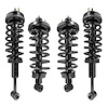4-11890-15400-001 Front & Rear Suspension Strut & Coil Spring Assembly Kit Fits Select Ford Explorer, Mercury Mountaineer [Front - image 1