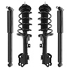 4-11907-250050-001 Front & Rear Suspension Strut & Coil Spring Assembly Fits Select Honda Odyssey [Front & Rear] - image 1