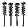 4-11940-15050-001 Front & Rear Suspension Strut & Coil Spring Assembly Kit Fits Select Acura TL [Front & Rear] - image 1