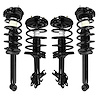 4-11943-15430-001 Front & Rear Suspension Strut & Coil Spring Assembly Kit Fits Select Nissan Maxima, Infiniti I35 [Front & Rear - image 1
