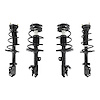 4-11975-15025-001 Front & Rear Suspension Strut & Coil Spring Assembly Kit Fits Select Toyota Camry [Front & Rear] - image 1