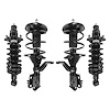 4-13051-16011-001 Front & Rear Suspension Strut & Coil Spring Assembly Kit Fits Select Acura RSX [Front & Rear] - image 1