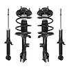 4-13231-259240-001 Front & Rear Suspension Strut & Coil Spring Assembly Fits Select Mitsubishi Outlander [Front & Rear] - image 1