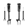 4-13321-16080-001 Front & Rear Suspension Strut & Coil Spring Assembly Kit Fits Select Subaru XV Crosstrek, Subaru Crosstrek [Fr - image 1