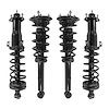 4-13341-16091-001 Front & Rear Suspension Strut & Coil Spring Assembly Kit Fits Select Lexus GS430, Lexus GS300, Lexus GS400 [Fr - image 1