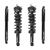 4-13560-251370-001 Front & Rear Complete Strut Assembly Shock Absorber Kit Fits Select Chevy Colorado, GMC Canyon [Front & Rear] - image 1