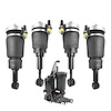 4-18-160000-C Front & Rear Non-Electronic Suspension Air Strut Assembly Kit Fits Select Ford Expedition, Lincoln Navigator [Fron - image 1