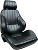 80-1000-51R Rally Recliner Seat, Right/Passenger Side, Black Vinyl - image 1