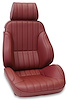 80-1000-56R Rally Recliner Seat, Right/Passenger Side, Maroon Vinyl