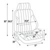 80-1000-99L-XL Rally XL Recliner Seat, Left/Driver Side, Bare [Extra Wide] - image 2