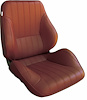 80-1050-56R Rally Lowback Recliner Seat, Right/Passenger Side, Maroon Vinyl - image 1