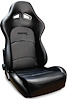 80-1615-51 Sportsman Pro Recliner Seat, Black Vinyl - image 1