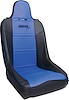 80-1620-59 Terrain Fixed-Back Seat, Black Vinyl/Blue Vinyl - image 1