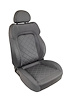 80-1680-62R Touring Recliner Seat, Right/Passenger Side, Grey Velour - image 1