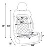 80-1680-62R Touring Recliner Seat, Right/Passenger Side, Grey Velour - image 2