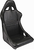 80-1700-51R Xtreme Fixed-Back Seat, Black Vinyl - image 1