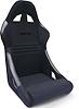 80-1700-61R Xtreme Fixed-Back Seat, Black Velour - image 1