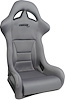 80-1780-62 Drifter Fixed-Back Seat, Grey Velour - image 1