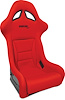 80-1780-64 Drifter Fixed-Back Seat, Red Velour - image 1