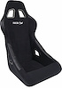 80-1790-61 Pro Sport Fixed-Back Seat, Black Velour - image 1