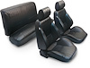 80-6515-51 Elite Rear Seat Cover, Black Vinyl, Mustang 65-67 Coupe - image 1