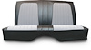 80-9320-52 Pro90 Rear Seat Cover, Grey Vinyl, Nova 68-74 Hard Top - image 1