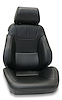 80-1000-51R-DLX Rally DLX Recliner Seat, Right/Passenger Side, Black Vinyl - image 1