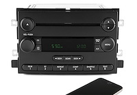 638-02072-BT AM/FM Radio CD Player 2006-2007 Ford, Mercury Five Hundred, Freestyle, Mustang, Montego