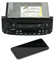 638-01481D-BT AM FM Radio CD Cassette Player 2002-2003-2004-2005-2006-2007 Chrysler/Dodge