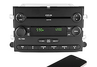 638-02545-BT5 AM/FM Radio 6 Disc CD Player 2006-2007-2008-2009 Ford, Mercury Fusion, Milan
