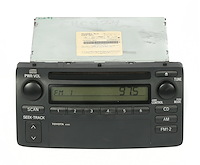 638-58043A-NOA AM FM Radio CD Player 2003-2004 Toyota Corolla