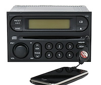 Replacement Radio w/Auxiliary Input for 2002-2004 Nissan Frontier