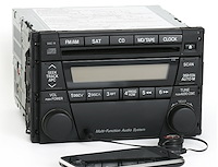 Replacement Radio w/Auxiliary Input for 2005-2006 Mazda Tribute