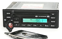 Replacement Radio w/Auxiliary Input for 2002-2004 Kia Spectra