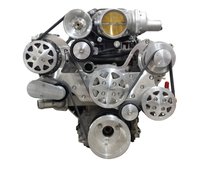 FDS-LSM-301 Front Drive System for LS Engine w/Magnuson [Machine Finish]