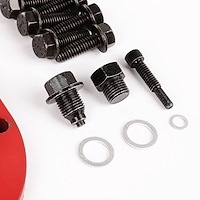 ALUM DIFF COVER D44 RED