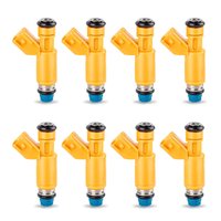 12-Hole Fuel Injector Set for 2005-2009 Land Rover LR3, 2003-2005 Jaguar S-Type & 2003-2006 Jaguar XK8 [Set of 8]