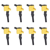 High-Performance Ignition Coils for 1998-2008 Ford F-150/E-150/Expedition [Yellow]