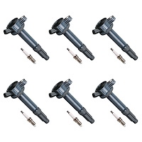 OE Replacement Ignition Coil and Spark Plug Kit, Ford Fusion 3.0L V6 , Mercury Milan 3.0L V6