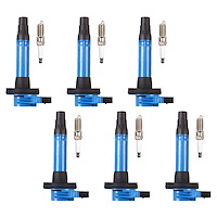 High-Performance Ignition Coil and Spark Plug Kit for Lincoln/Mazda 3.5/3.7L V6